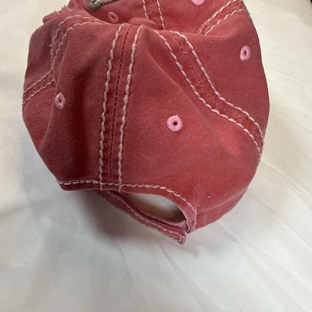 Kbethos Vintage Distressed Hat Crazy Heifer Preowned